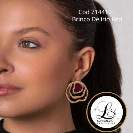 Brinco Delírio Red