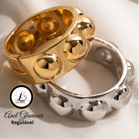 Anel Glamour Regulável